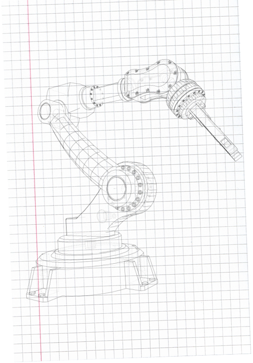 Robot dibujo técnico